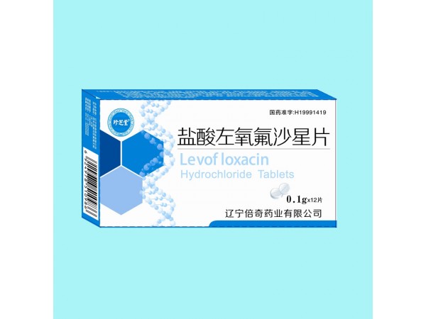 鹽酸左氧氟沙星片