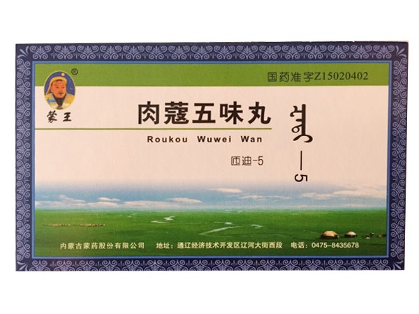 肉蔻五味丸（心腦）