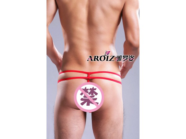 紅色力量@男士丁字褲