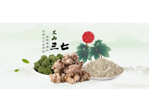 云南文山三七頭 三七粉