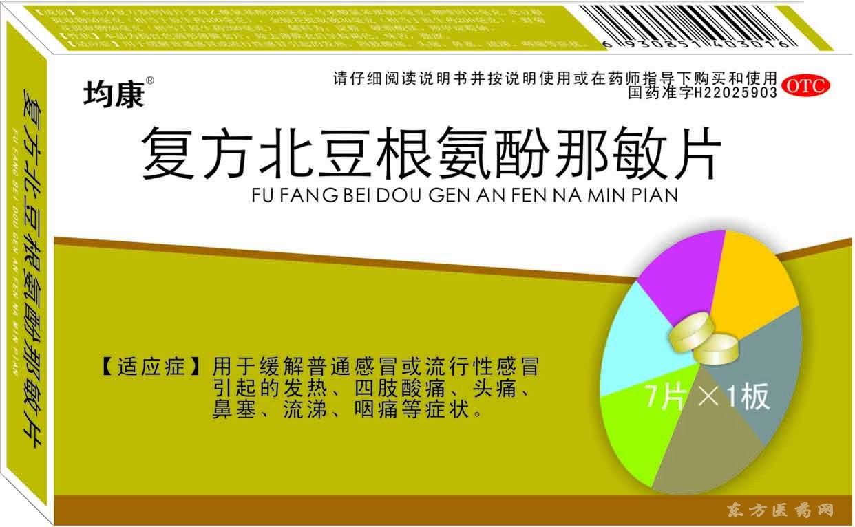 復方北豆根那敏片