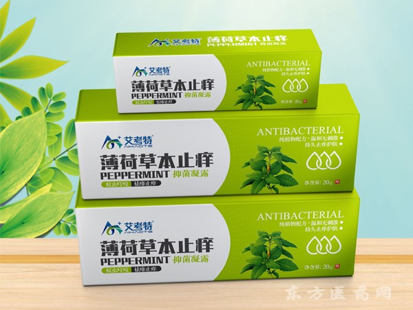 薄荷草本止癢抑菌凝露