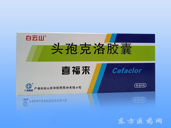白云山頭孢克洛膠囊