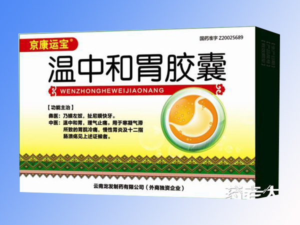 溫中和胃膠囊