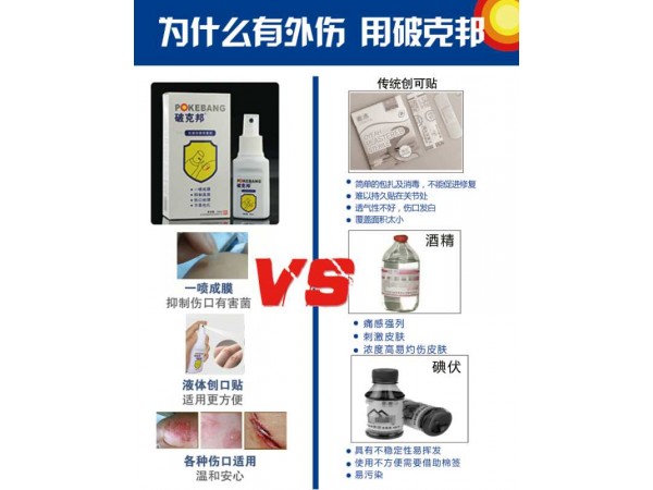 破克邦噴霧抑菌液