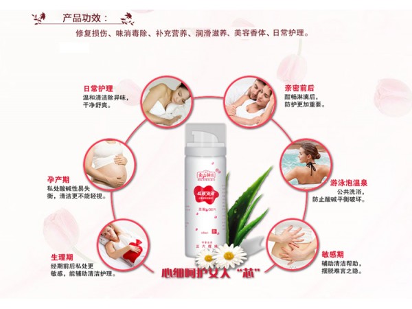 虹顏泡泡 婦科洗液