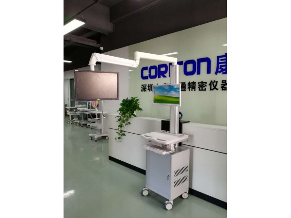 查房推車多功能移動醫(yī)療工作站車手術室視頻監(jiān)控車醫(yī)用電腦推車