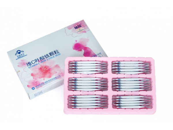 綠昂牌維C葉酸鐵顆粒