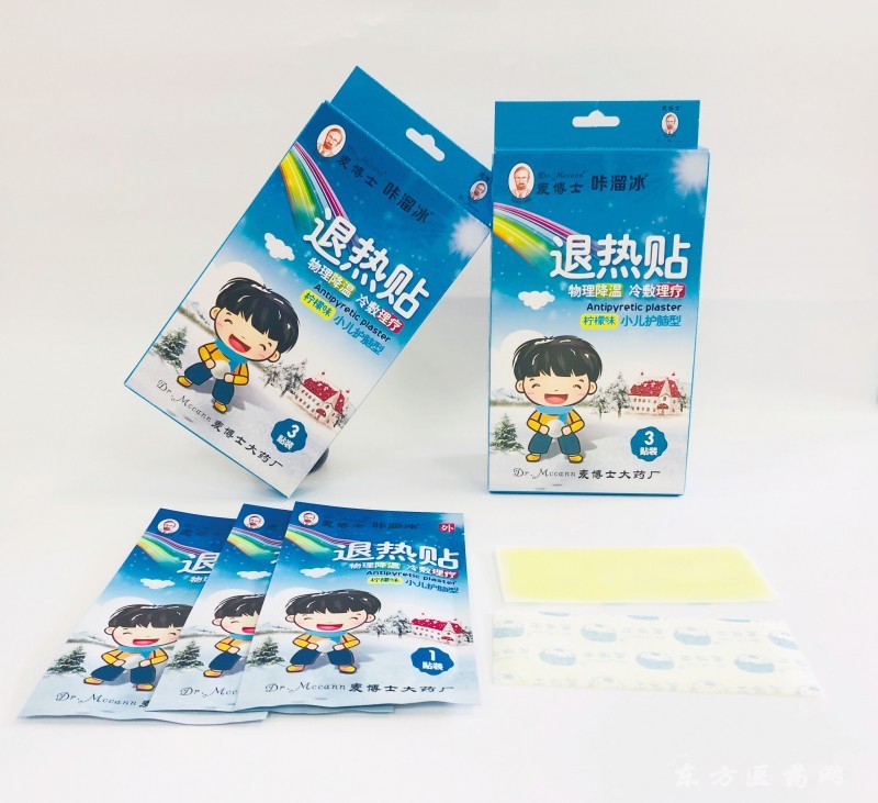 咔溜冰護(hù)腦退熱貼(3貼)