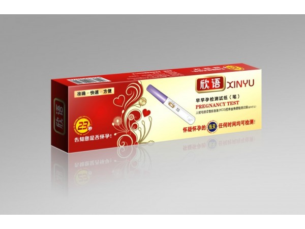 欣語(yǔ)-早早孕檢測(cè)試紙條型 測(cè)試紙 驗(yàn)孕棒