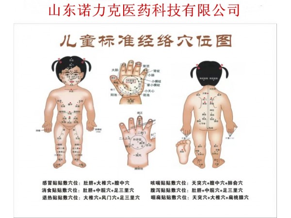 兒童穴位感冒貼