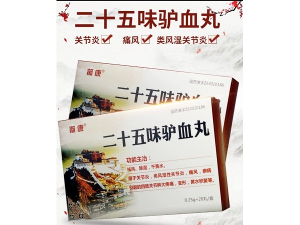 二十五味驢血丸