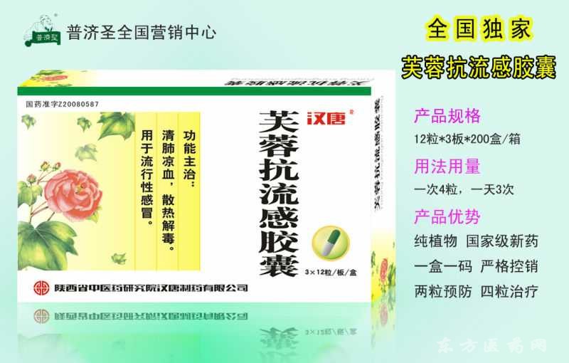 芙蓉抗流感膠囊