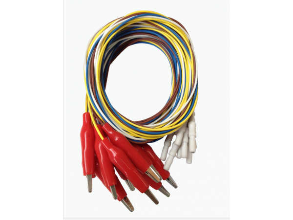 腦電鱷魚夾電極線