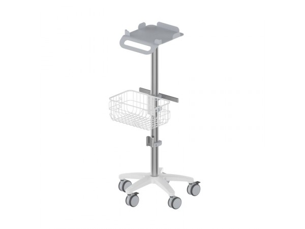 呼吸機(jī)推車 無(wú)創(chuàng)呼吸機(jī)支架 含濕化器掛架 呼吸管道支臂