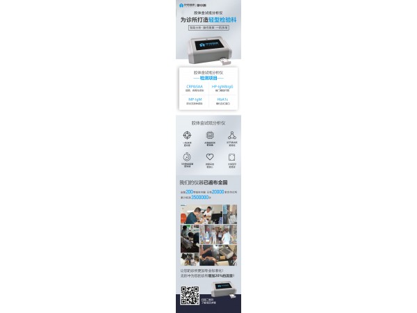 掌中測膠體金試紙分析儀