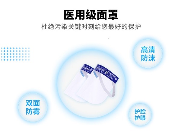 醫(yī)用隔離面罩 隔離眼罩