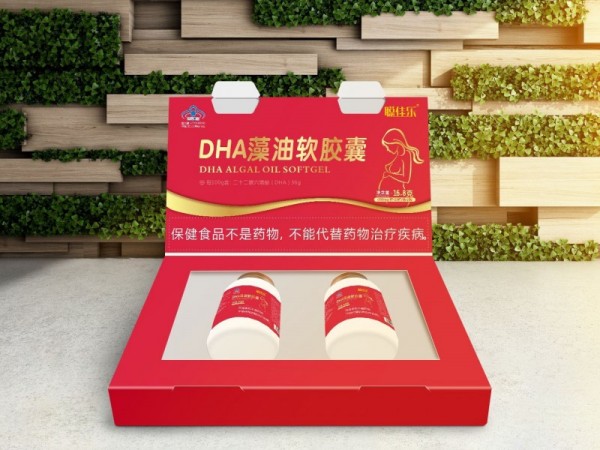 聰佳樂藍帽DHA藻油軟膠囊