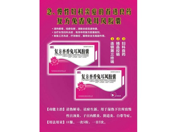復(fù)方杏香兔耳風膠囊