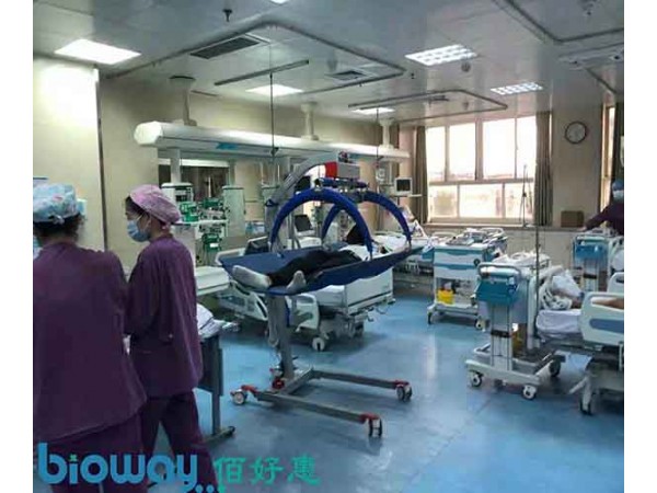 平躺老人病人用的移位機