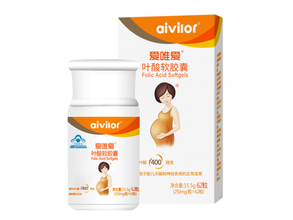 愛(ài)唯愛(ài)葉酸軟膠囊