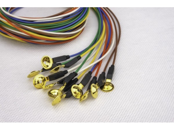 腦電電極金盤盤狀電極線