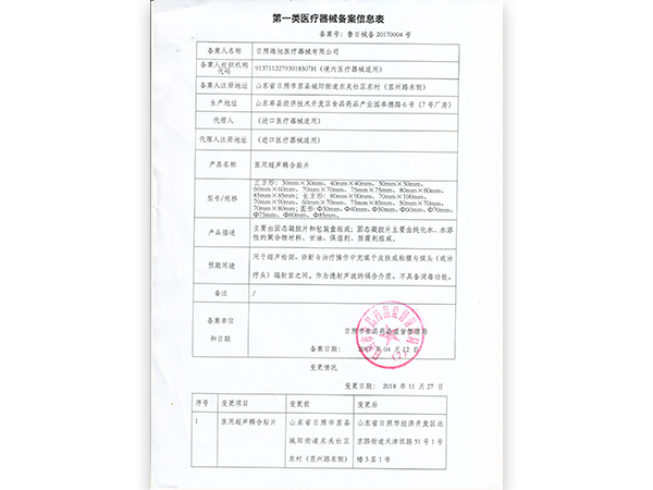 醫(yī)用超聲耦合劑