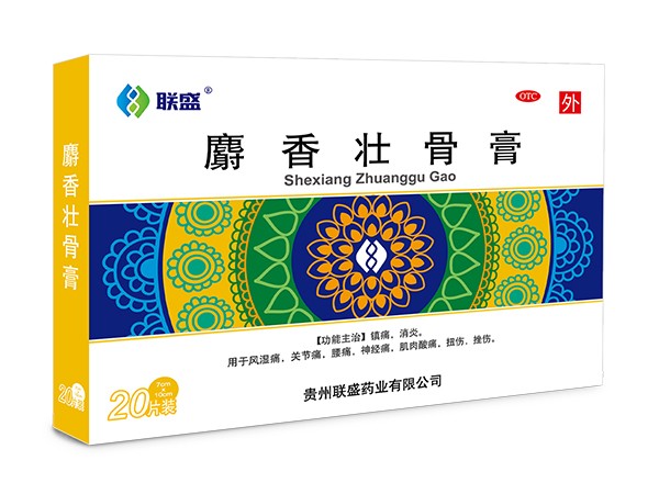 麝香壯骨膏 20片裝