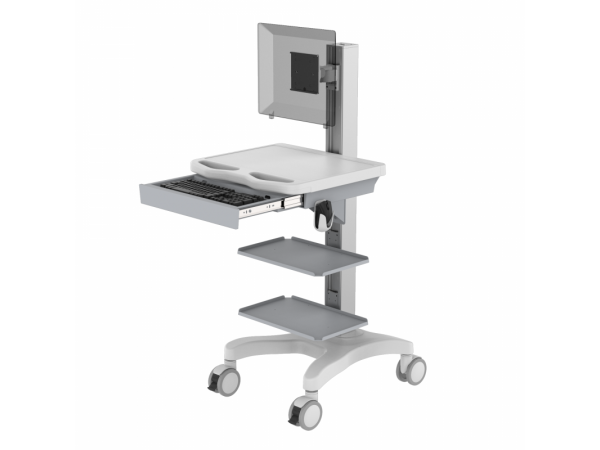 血管檢查工作站推車，支架
