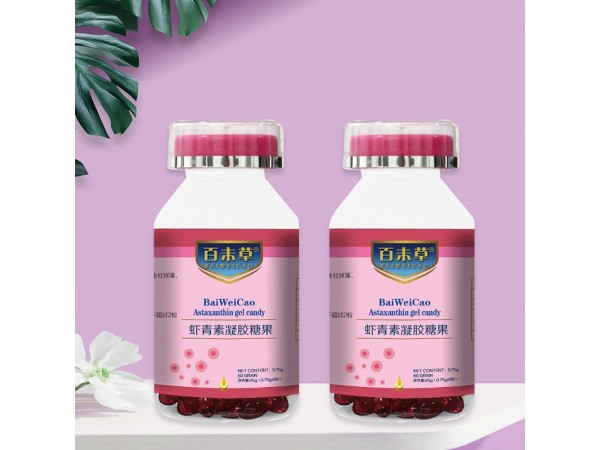 蝦青素凝膠糖果