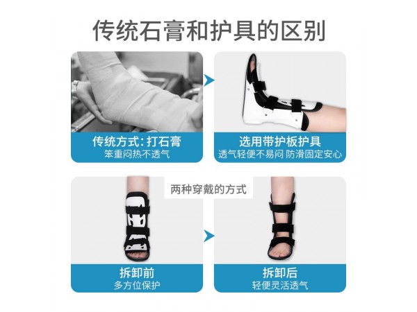 萊弗凱 醫(yī)用踝關節(jié)可調(diào)式固定支具 一件代發(fā)