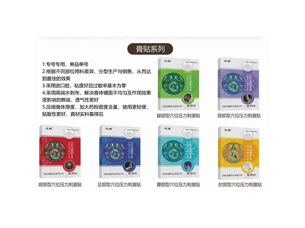 穴位貼全國(guó)中標(biāo)醫(yī)保甲類貼牌定制OEM