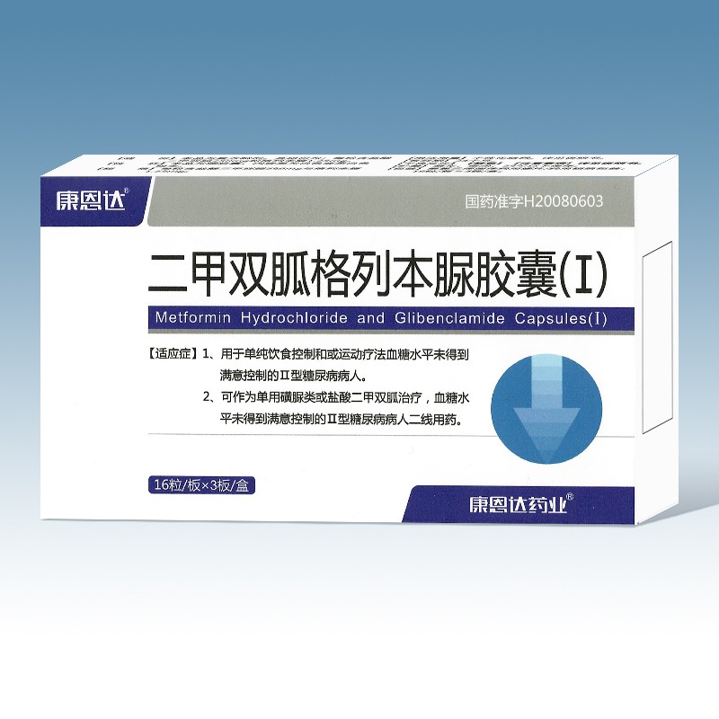 二甲雙胍格列本脲膠囊(Ⅰ)