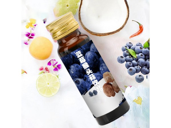 藍(lán)莓猴頭菇飲品代加工山東慶葆堂