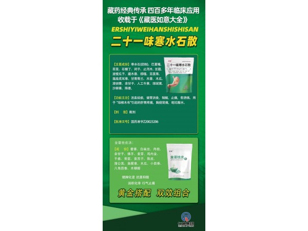 二十一味寒水石