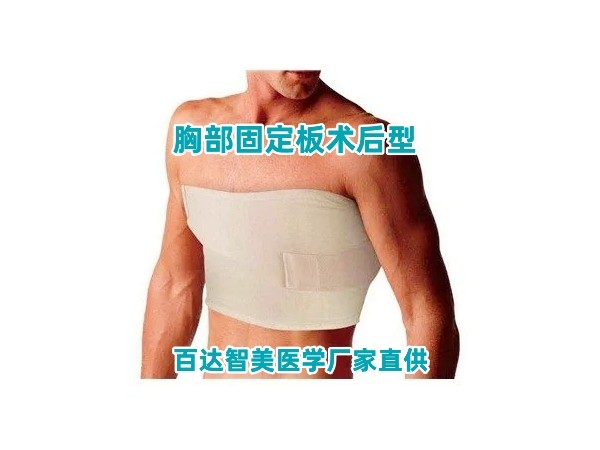 醫(yī)用胸部高分子外固定夾板（胸外術(shù)后、肋骨骨折專用）百達(dá)智美醫(yī)學(xué)廠家招商