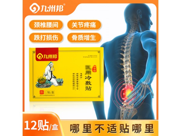 九州邦 頸肩腰腿痛醫(yī)用冷敷貼貼牌 風(fēng)濕骨病膏藥代加工