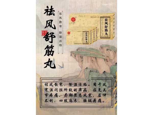 朝花牌 祛風(fēng)舒筋丸