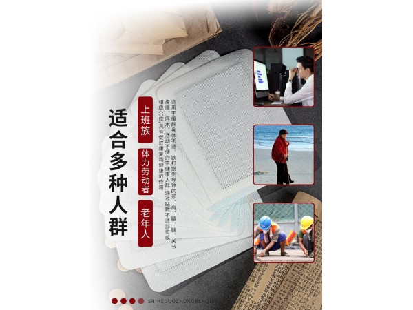 師出嵩山筋骨祛痛型保健貼頸肩腰腿疼痛跌打扭傷腰椎貼膏藥貼批發(fā)