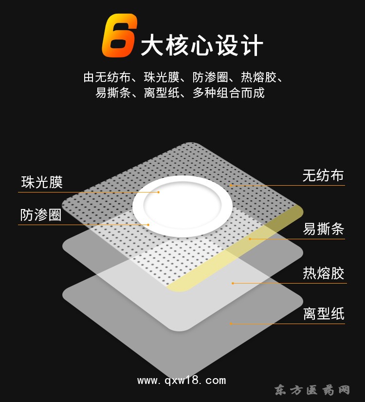 無紡布空貼 三九貼三伏貼穴位貼oem貼牌定制代加工直供醫(yī)院