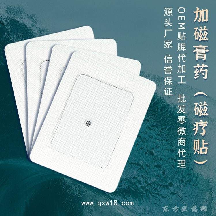 磁療巴布貼 頸肩腰椎關(guān)節(jié)貼膏oem貼牌代加工廠家批發(fā)醫(yī)院
