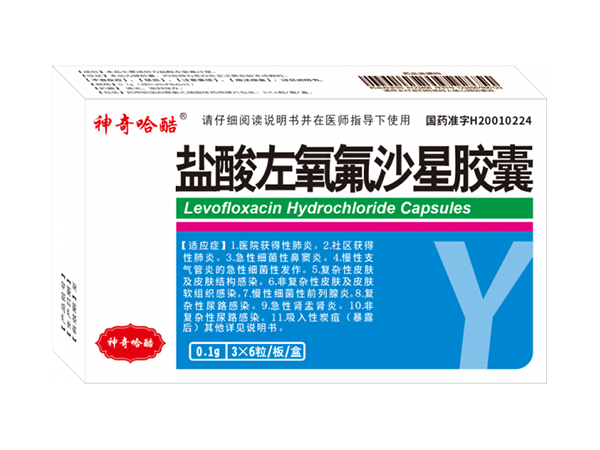 鹽酸左氧氟沙星膠囊