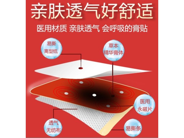 遠(yuǎn)紅外理療貼批發(fā) 緩解頸肩疼痛 一盒6貼