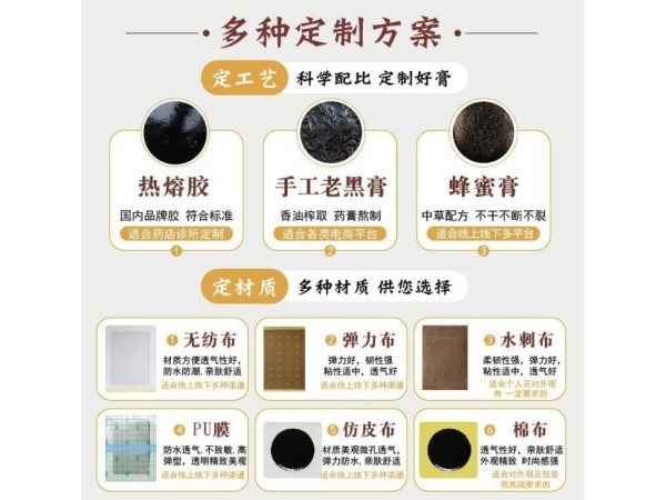 穴位貼膏貼貼牌代加工源頭廠家東進(jìn)藥業(yè)定制三伏貼裸貼艾草冬病夏治批發(fā)OEM貼牌工廠