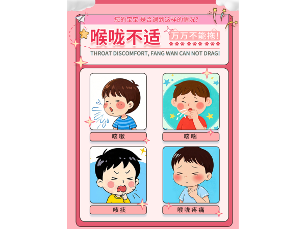 聚福貓兒童咳喘畫痰保健精油咽部癢喉嚨疼痛小兒滴劑臍療咳喘精油