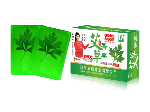 五綠艾草香皂