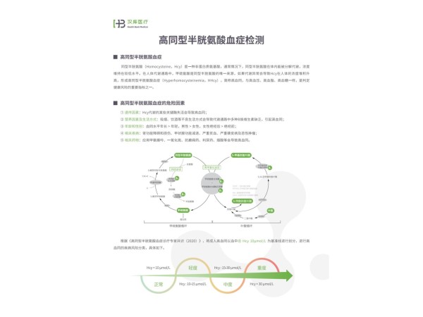 葉酸同型半胱氨酸代謝譜外送檢測(cè)及試劑盒銷售